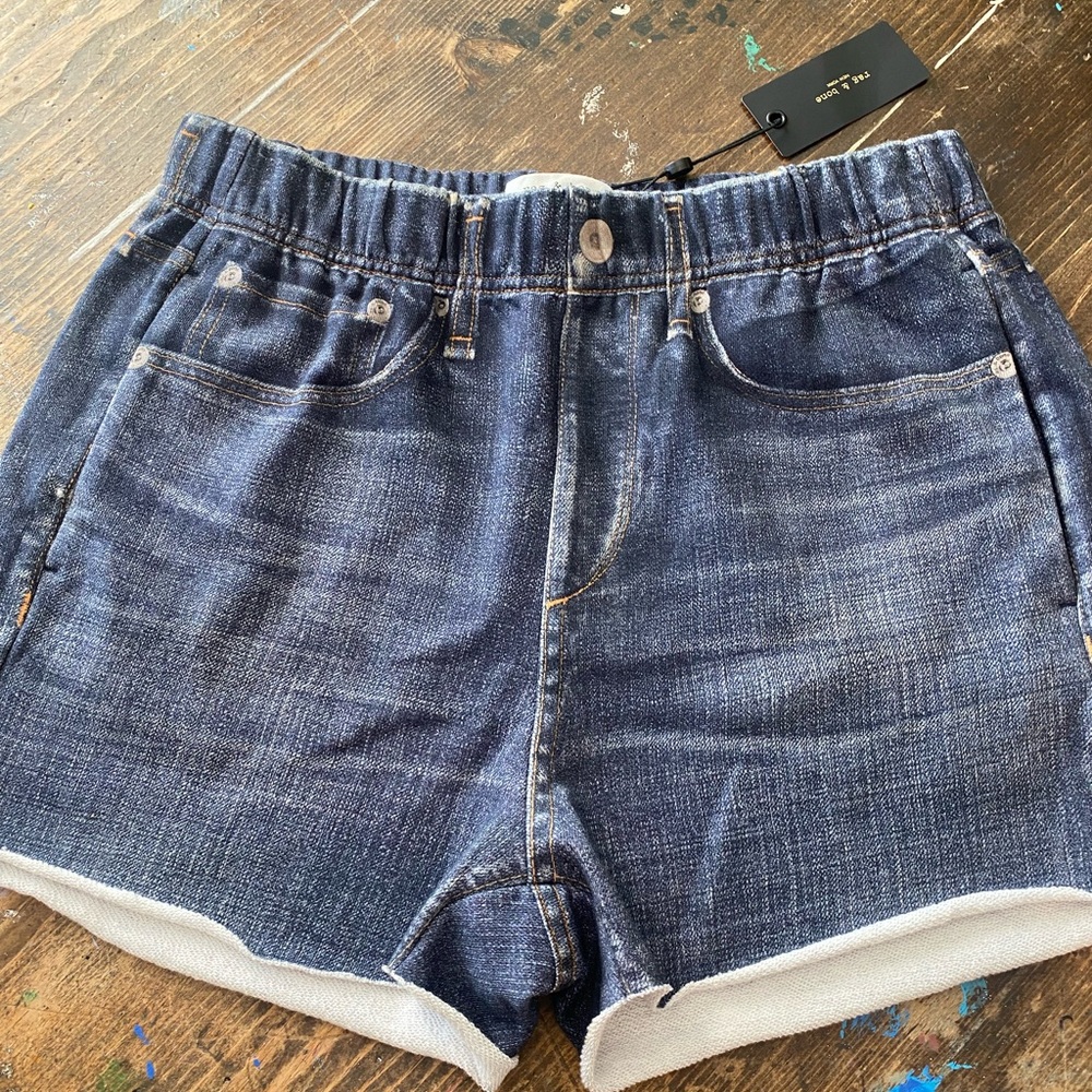 RAG & BONE MIRAMAR SHORT! 100% cotton- like sweats!!! Zoom in for details💙